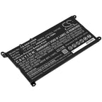 Laptop battery Dell Inspiron 13MF Pro-D1508TS, Inspiron 14 5485, Vostro 15 5581, 01VX1H 11.4V 3400mAh CAMERON SINO