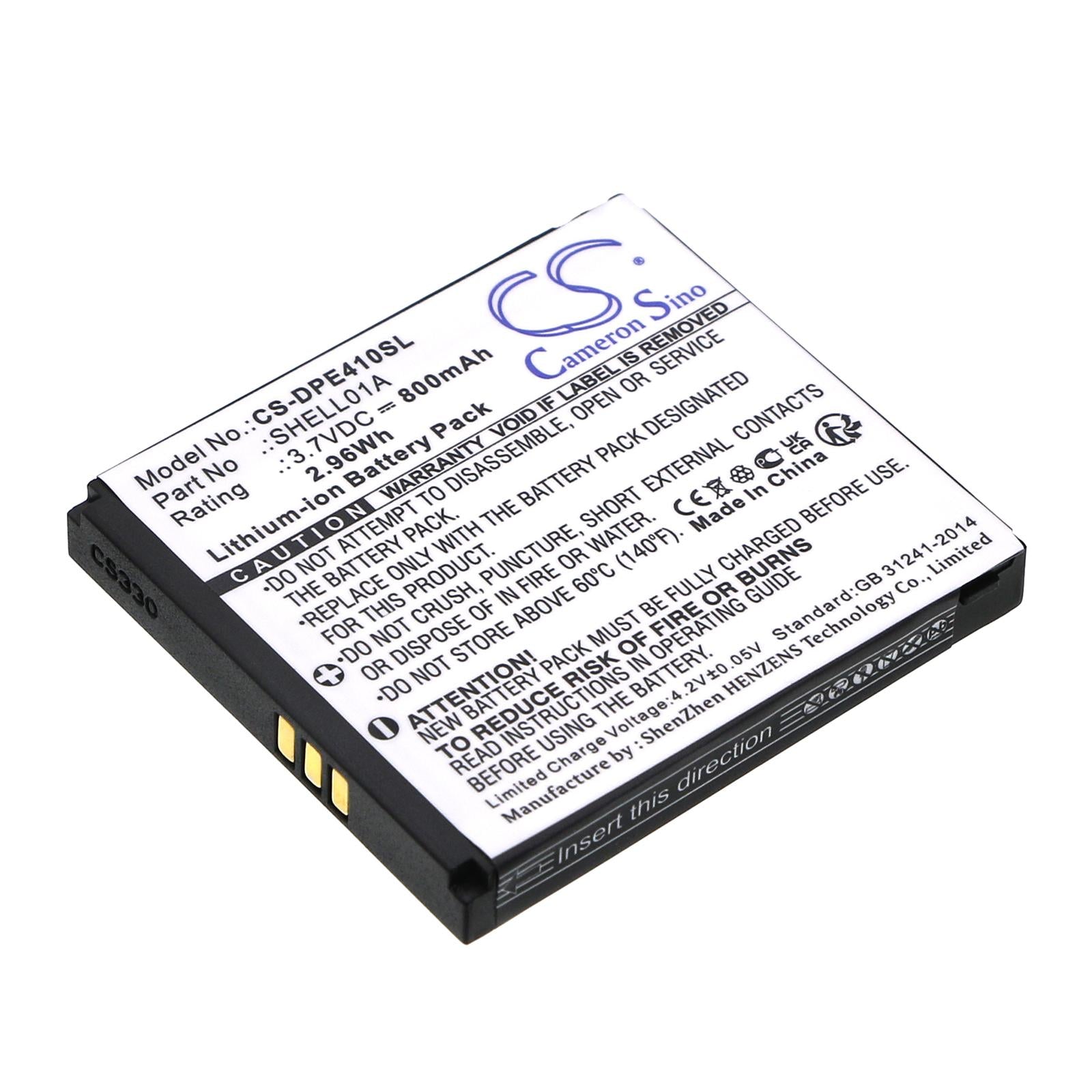 Батерия за мобилен телефон DORO PhoneEasy 409, PhoneEasy 410, PhoneEasy 610  LiIon 3,7V 800mAh CAMERON SINO