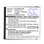 Battery for mobile phone DORO PhoneEasy 409, PhoneEasy 410, PhoneEasy 610 LiIon 3,7V 800mAh CAMERON SINO