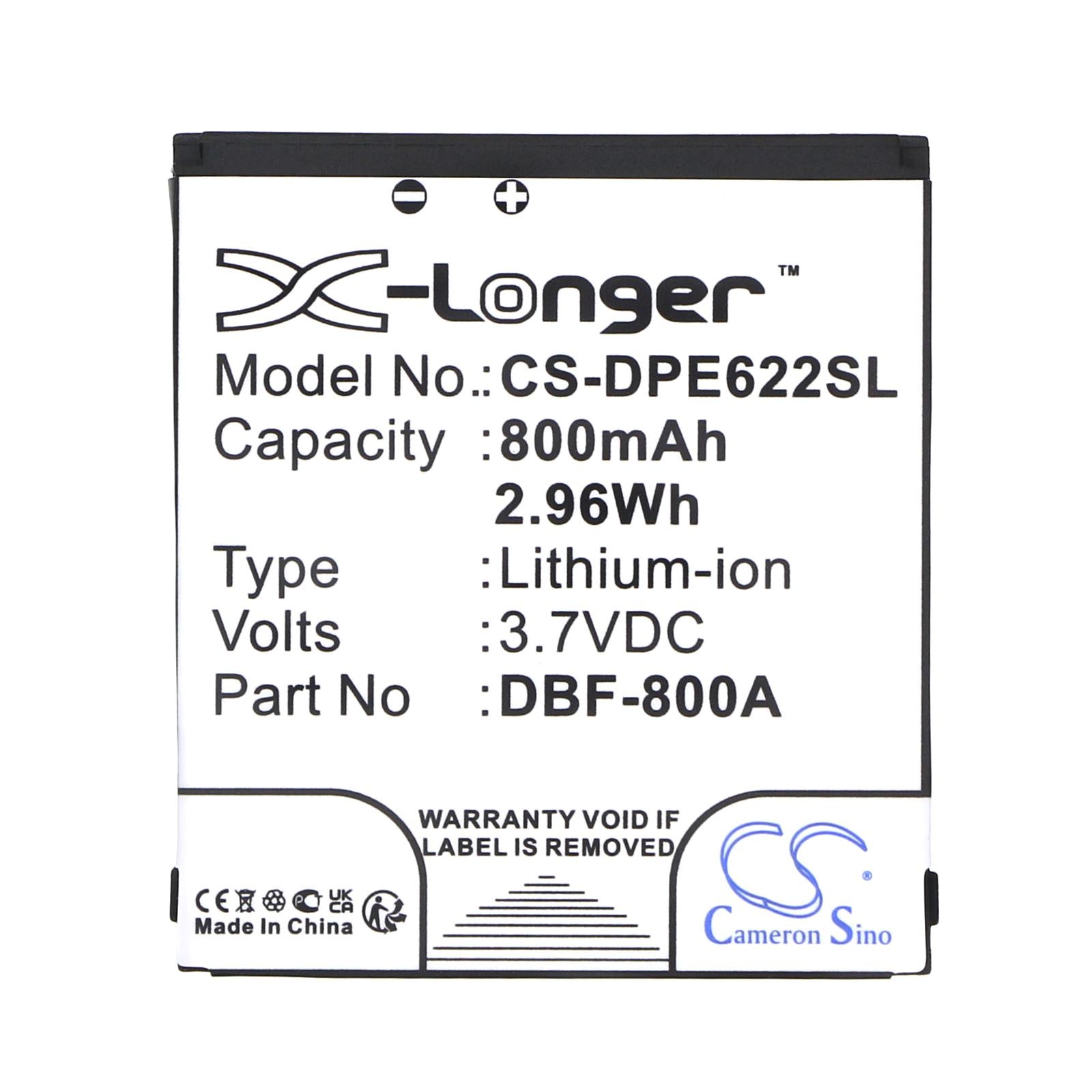 Батерия за мобилен телефон DORO 2314, 2415, PhoneEasy 1360  LiIon 3,7V 800mAh CAMERON SINO