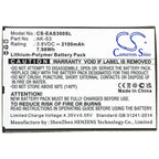 Battery for mobile phone EMPORIA Smart 3 AK-S3 LiPo 3.8V 2100mAh CAMERON SINO