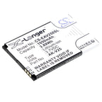 Battery for mobile phone EMPORIA Active Senior, EUPHORIA, Pure, V2, V50 LiIon 3,7V 1050mAh CAMERON SINO