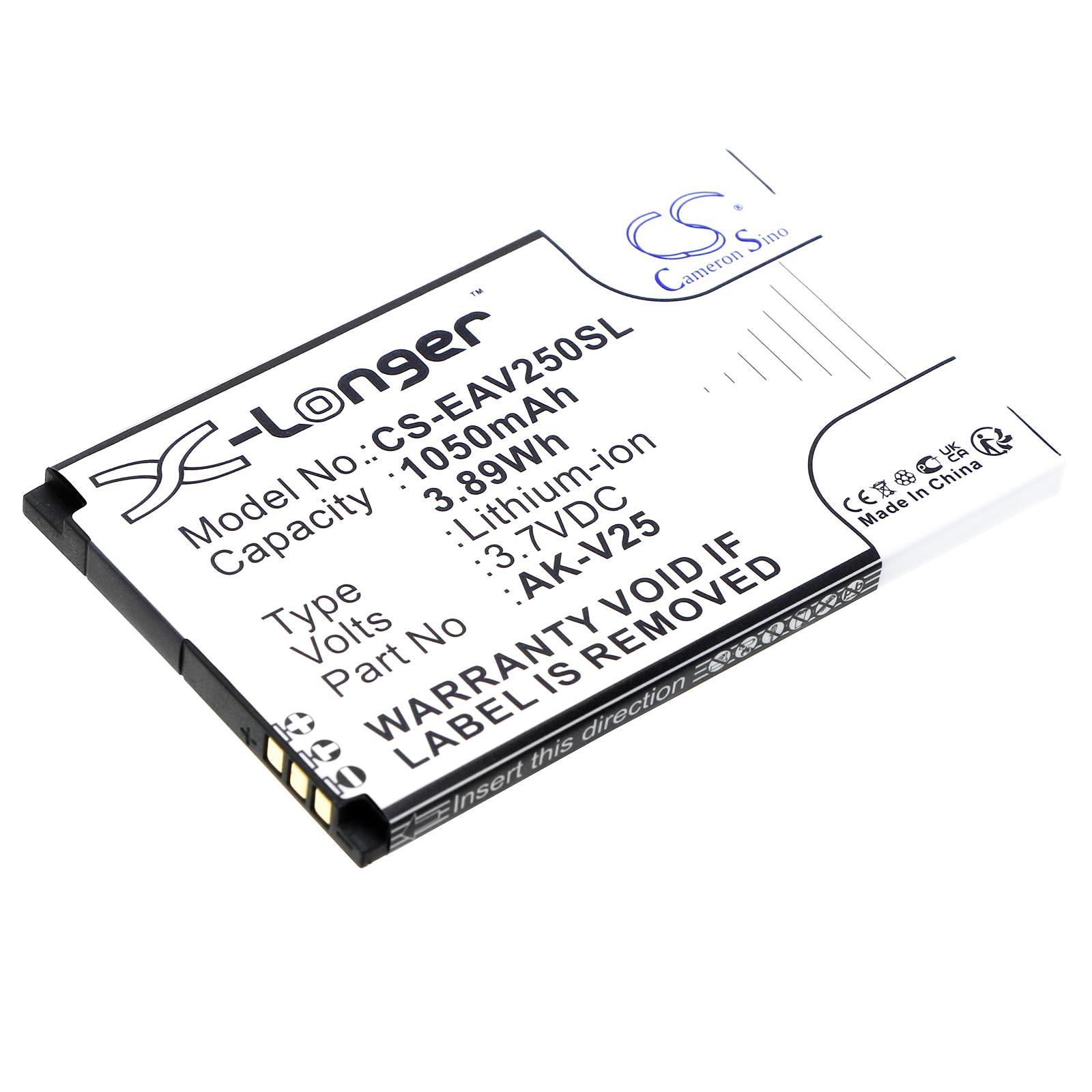 Батерия за мобилен телефон EMPORIA Active Senior, EUPHORIA, Pure, V2, V50  LiIon 3,7V 1050mAh CAMERON SINO