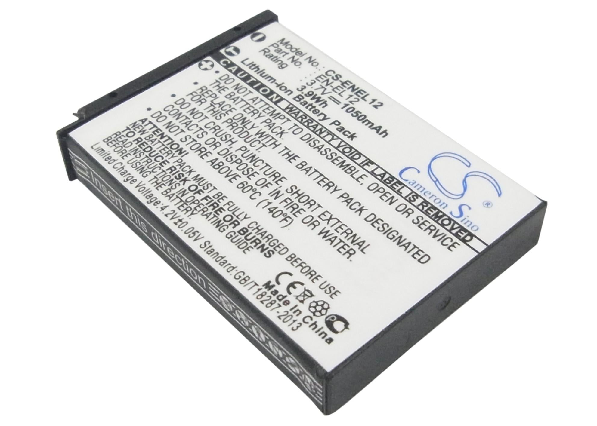 Батерия за апарат NIKON EN-EL12  Li-Ion 3.7V 1050mAh Cameron Sino