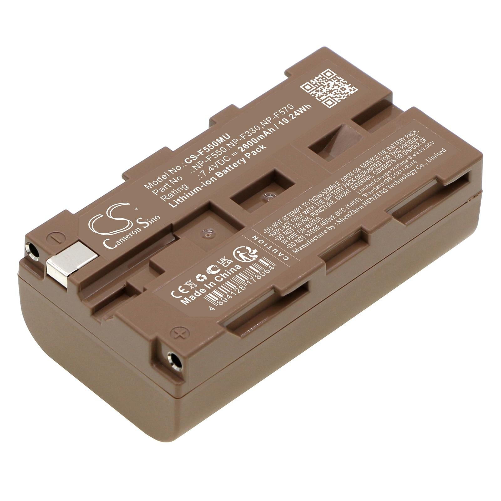 Батерия за камера NPF550MU LiIon 7.2V 2600mAh  Cameron Sino