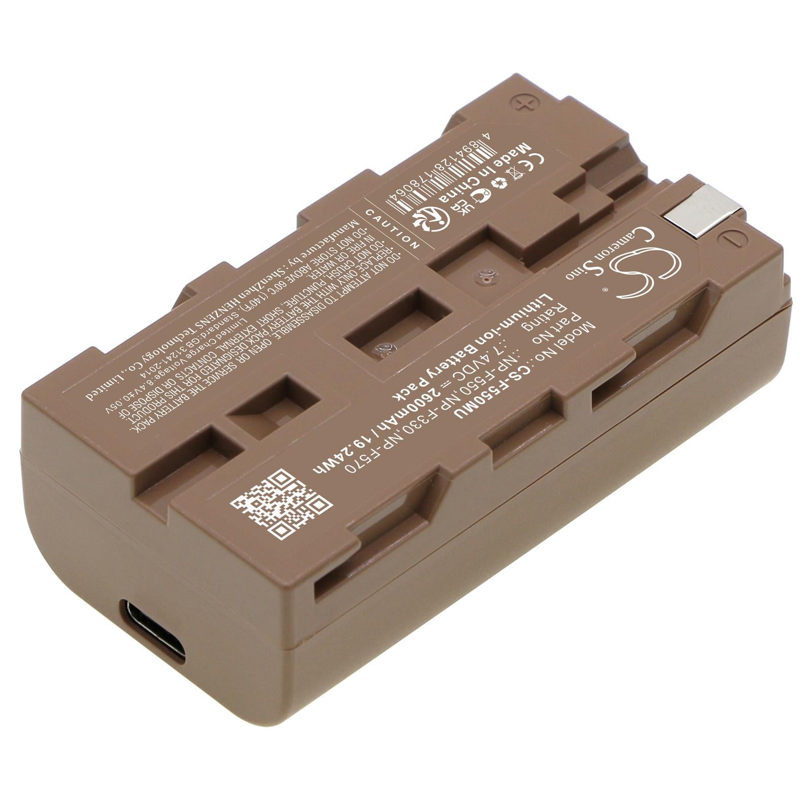 Батерия за камера NPF550MU LiIon 7.2V 2600mAh  Cameron Sino