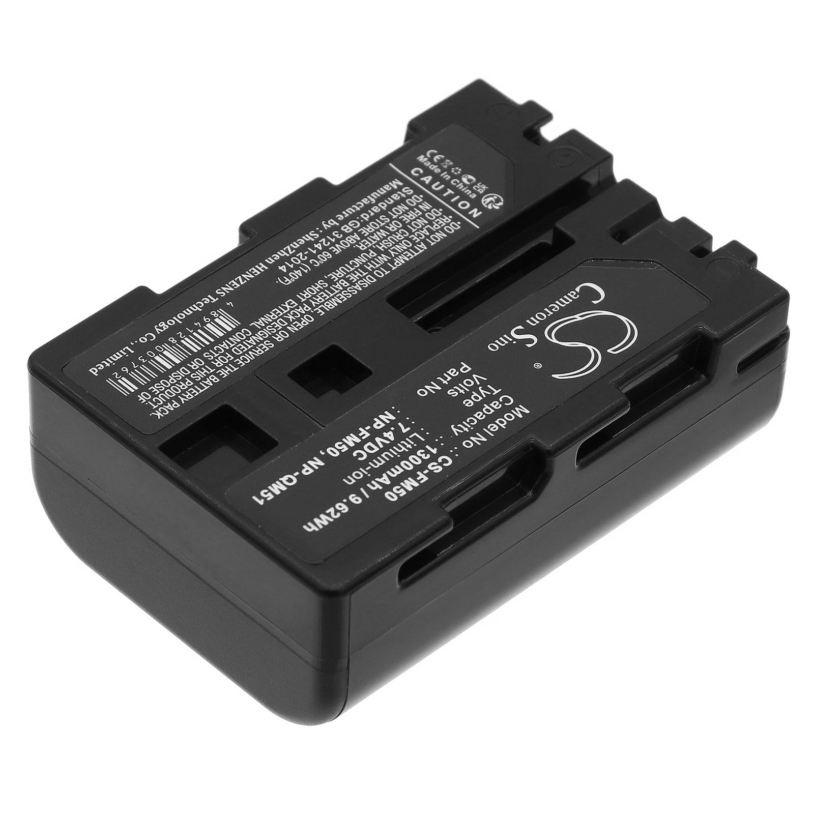 Батерия за фотоапарат SONY NP FM50 LiIon 7.2V 1300mAh Cameron Sino