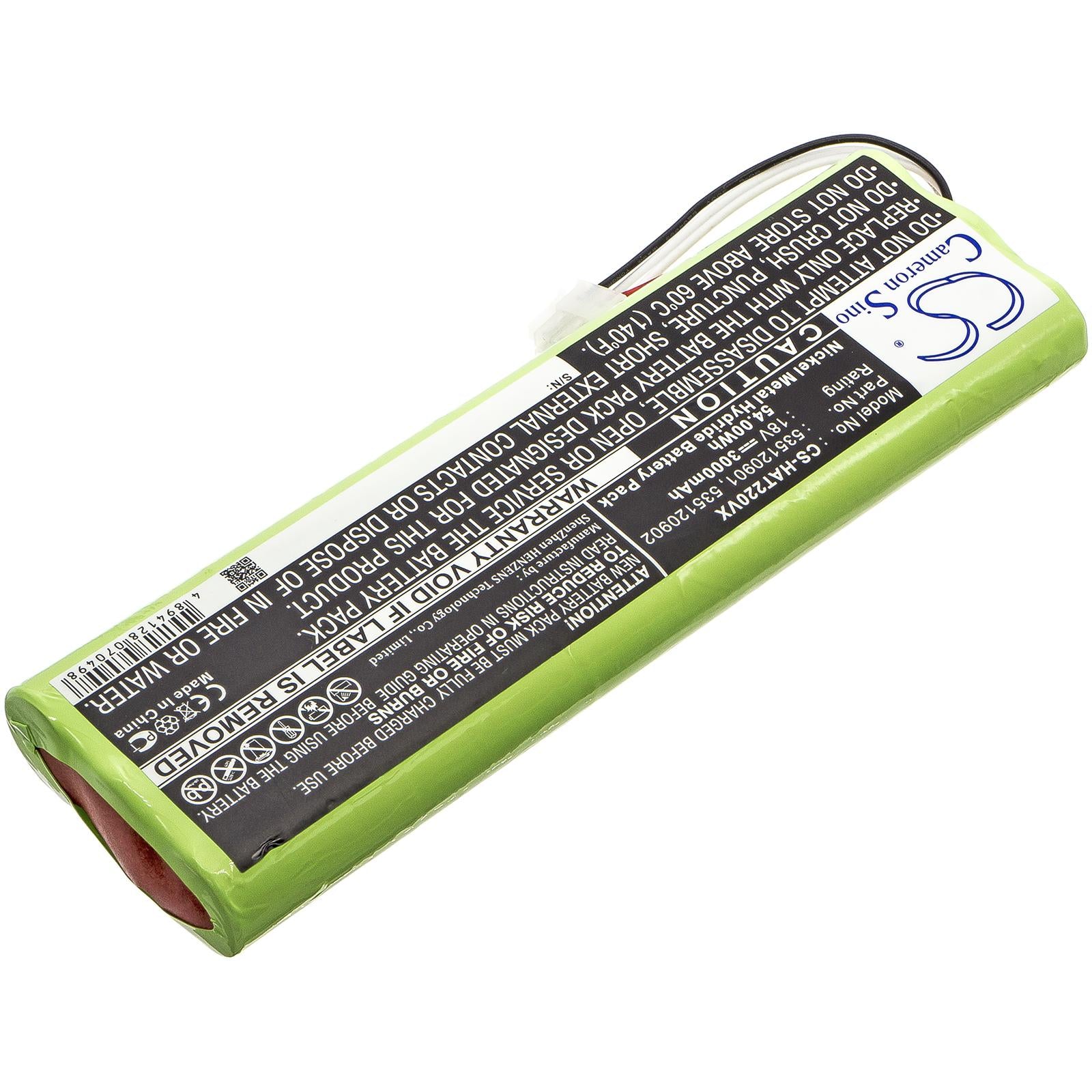 Батерия Cameron Sino, За косачка робот GARDENA Robotic R160 , HUSKVARNA Automover 260ACX,Automower 210C, 1128621-01 18V 3000mAh Cameron Sino