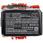 Cameron Sino Battery, For Robotic Lawnmower GARDENA McCulloch Rob R600, R40,R50,R80 HUSKVARNA Automower 105, 305,308 586 57 62-02 18.5V 2500mAh Cameron Sino