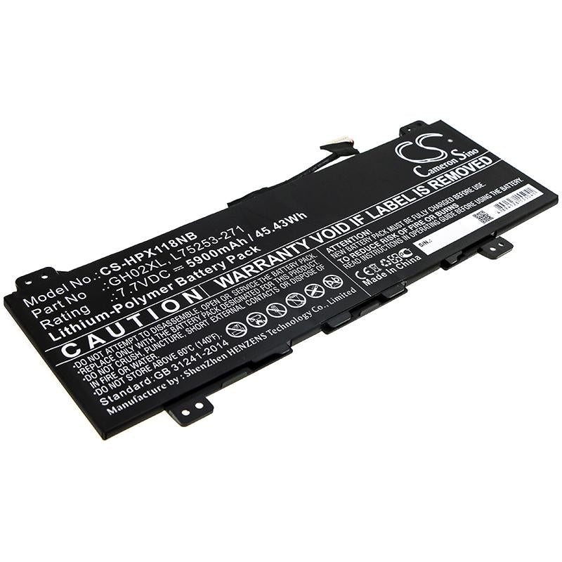 Батерия  за лаптоп HP Chromebook 14 G6 10X23EA; Chromebook X360 13B-CA0000SI; HSTNN-DB9M LiPo 7.7V 5900mAh CAMERON SINO