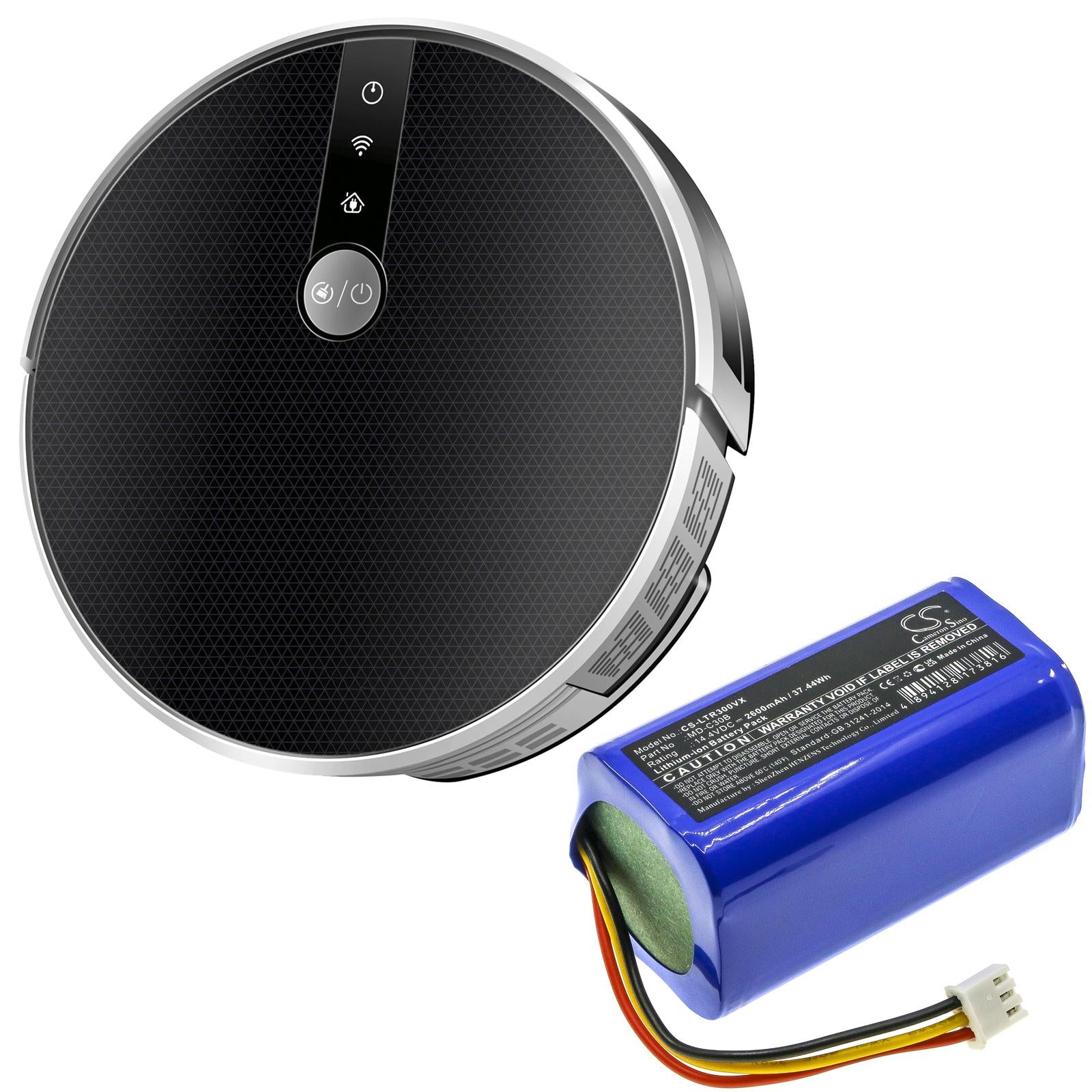 Батерия за прахосмукачка Blaupunkt BPK-VCBB1XB, V-tac VT-5555, Midea М4 LiIon 14,4V 2600mAh CAMERON SINO