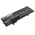 Laptop battery LENOVO TP X1 20HQS01S00, ThinkPad X1 Carbon 2017-20HR002MGE, 01AV429 LiPo 11.58V 4800mAh CAMERON SINO