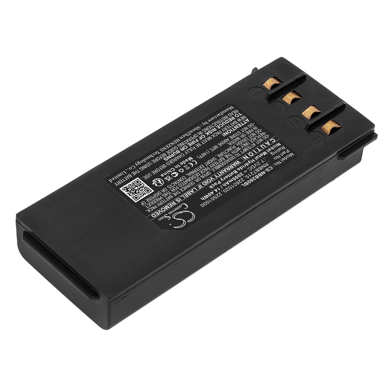 Батерия за дистанционно управление за кран HIAB 092 102, NBB Nano-L RNBB7215  NIMH 7,2V 2000mAh Cameron Sino