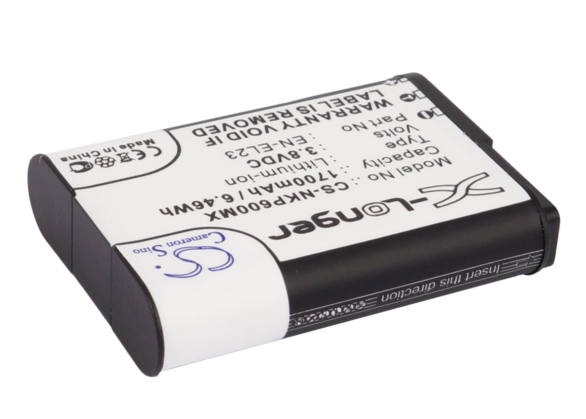 Батерия за апарат NIKON EN-E23  Coolpix P600; P900  LiIon 3,8V  1700mAh  Cameron Sino