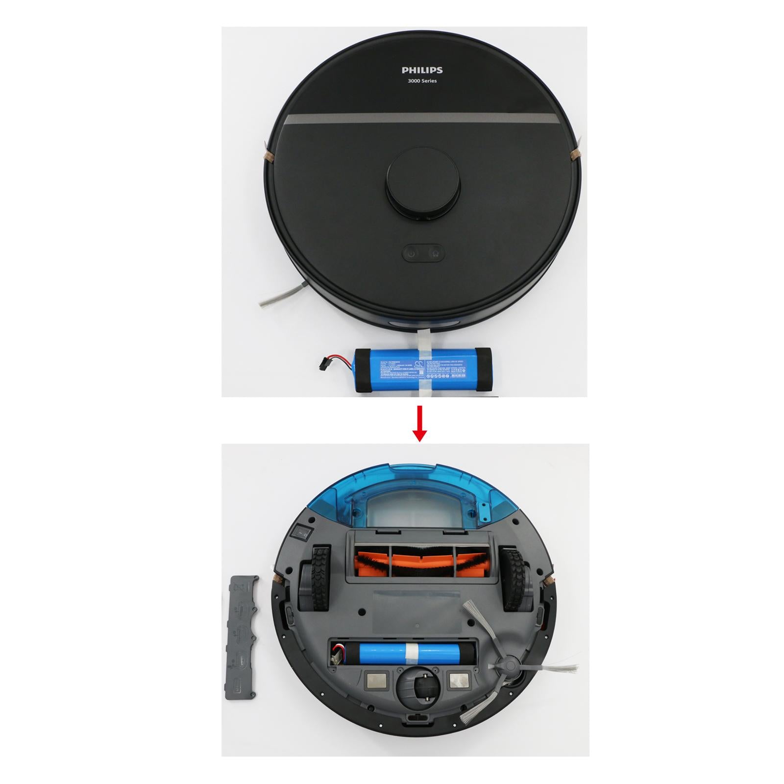 Батерия за прахосмукачка PHILIPS  HomeRun 3000, XU3110/01, XU3110/02  C1048A2  LiIon 14,4V  4500mAh CAMERON SINO