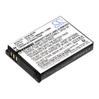 Camera battery SAMSUNG SLB10A LiIon 3.7V 1050mAh, Cameron Sino