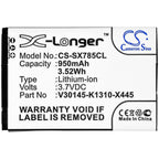 Battery for Siemens Gigaset SL780 3.7V 950mAh LiIon CAMERON SINO