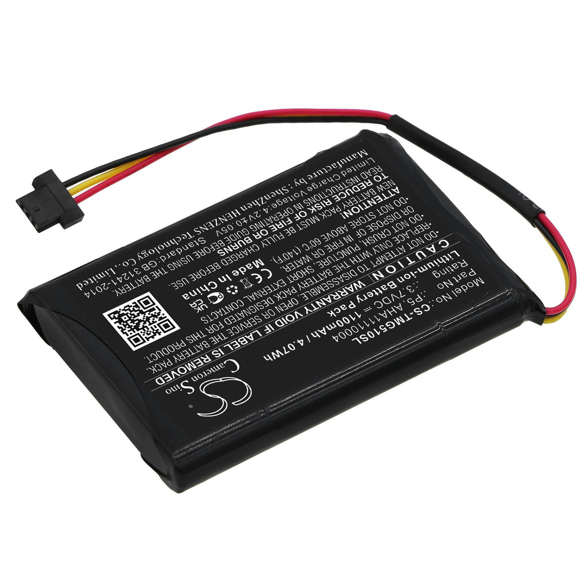 Батерия за GPS TomTom AT6, Go 510, Go 520, Go 520 WIFI, VIA 62, Go Basic 6″  3,7V 1100mAh LiIon Cameron Sino