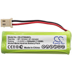 Phone battery 2.4V NiMH 500mAh BT-183482 for V TECH 89134801; DS6401DS6401 Cameron Sino