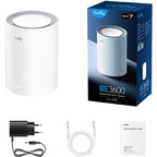 Cudy M3600-1-pack BE3600 WiFi 7 Whole Home Mesh System Router