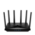 Безжичен рутер Cudy BE6500 2.5Ghz  Gigabit Dual Band Wi-Fi 7, 1x1Gbps WAN порт,4x10/100/1000, 6x5dBi антени, черен