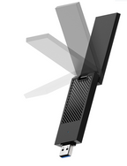 Cudy WU5400 Network Card, AX5400, Tri-band WiFi6/6E router, USB 3.0