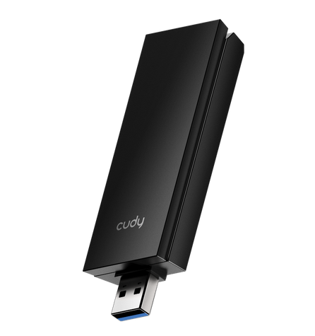 Мрежова карта Cudy WU5400, AX5400,Tri-band рутер WiFi6/6E,USB 3.0