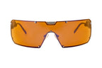 GUNNAR Cyberpunk 2077 Dex Computer Glasses - Amber Max - Steel