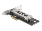Delock Internal Tray, PCI Express Card for 1 x M.2 NVMe SSD - Low Profile Form Factor