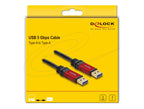 Delock Cable USB 3.0 Type-A male > USB 3.0 Type-A male 3 m metal