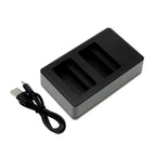Battery Charger for Palfinger 590, 960 Crane Remote Control; Scanreco 592, 960 RSC7220 NIMH 7.2V Dual Micro USB Cameron Sino