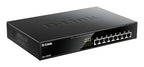 D-Link DGS-1008MP Switch, 8-Port PoE 10/100/1000 Gigabit, Unmanaged Desktop Switch
