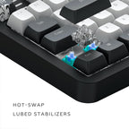 Gaming Mechanical Keyboard Dark Project ALU87B Bushido RGB