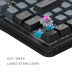 Gaming Mechanical Keyboard Dark Project ALU87A Midnight RGB