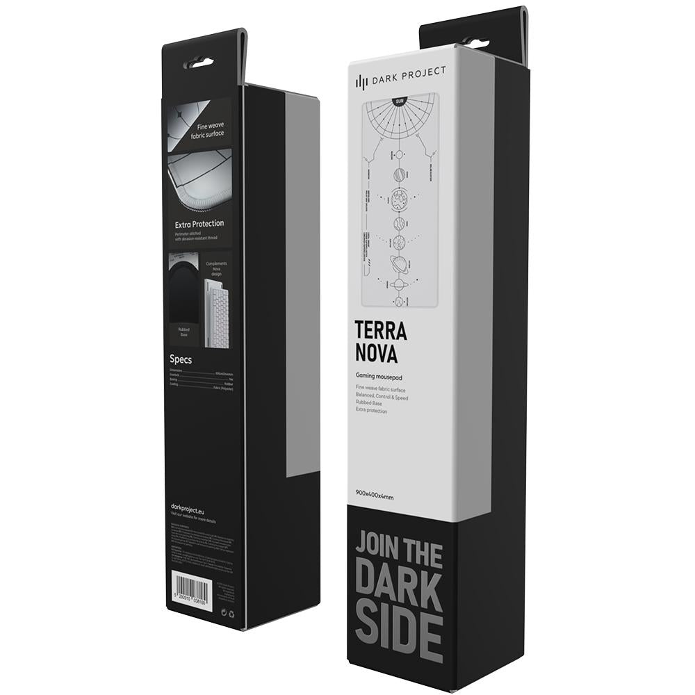 Геймърски пад Dark Project - Terra Nova White XL