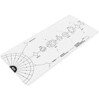 Gaming Pad Dark Project - Terra Nova White XL