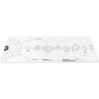 Gaming Pad Dark Project - Terra Nova White XL