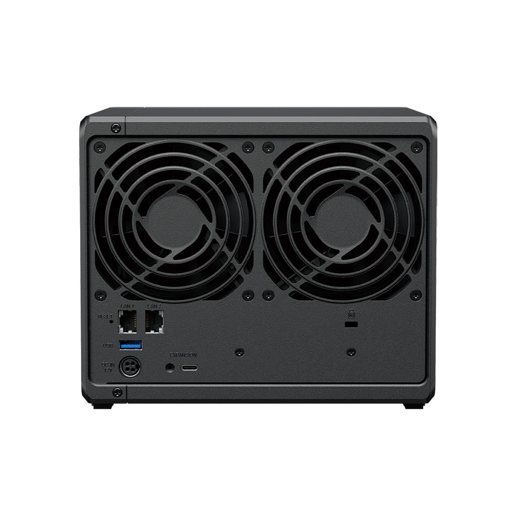 Мрежов сторидж Synology NAS DS925+, за 4 диска, AMD Ryzen V1500B, 4GB DDR4 SODIMM