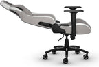 Gaming Chair Corsair T3 RUSH - Fabric Grey/White