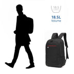 ACT Suburb 15.6" Laptop Backpack Made from Recycled Plastic Bottles