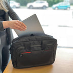ACT Suburb bag for 15.6" laptop made from recycled plastic bottles