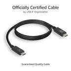ACT USB-C to USB-C Cable, 1m / USB4, 20Gbps, 240W, USB-IF certified