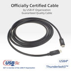 ACT USB-C to USB-C cable, 2 m / USB4, 20Gbps, 240W, USB-IF certified