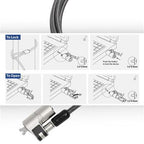 ACT LOCK AC9040 Digital Laptop Lock, 2.0 m