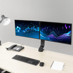 ACT Monitor Stand for 2 monitors 27" with height adjustment