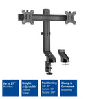 ACT Monitor Stand for 2 monitors 27" with height adjustment