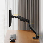 ACT Monitor Arm max. 49" single arm, spring mechanism, up to 20kg