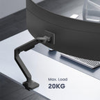 ACT Monitor Arm max. 49" single arm, spring mechanism, up to 20kg