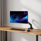 ACT Monitor Arm max. 49" single arm, spring mechanism, up to 20kg