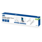ACT AC8120 Foldable Aluminum Laptop Stand, 6 Positions